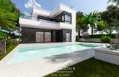 V4S2115, 3 Bedroom 3 Bathroom New build villa with private pool and parking