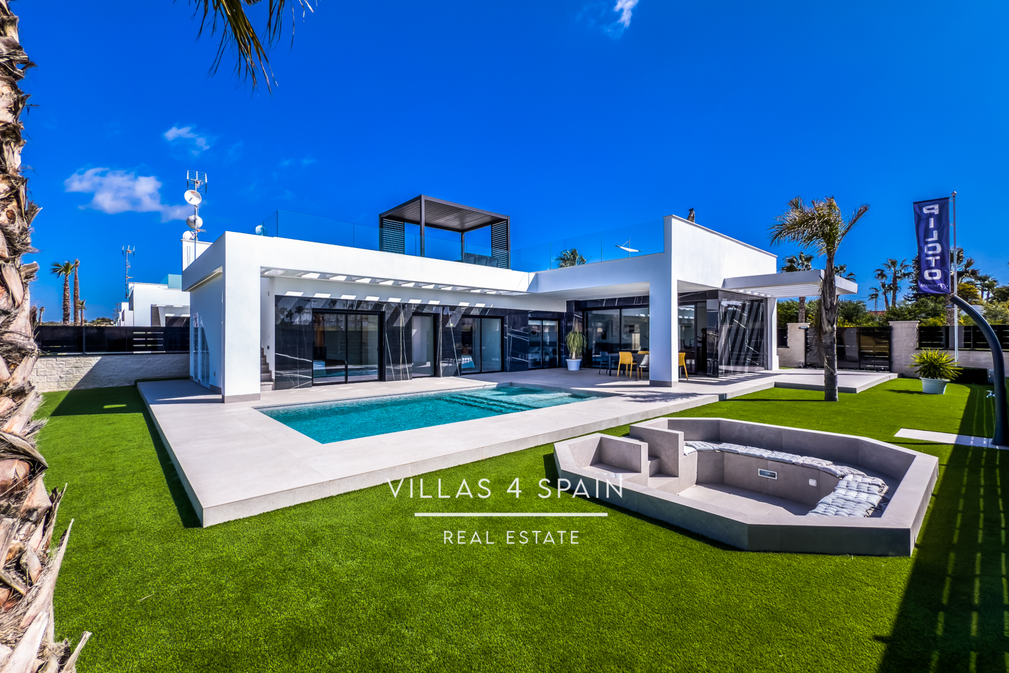 New Build - 3 Bed 2 Bath New Build Villa with private pool and parking in La Finca Golf Algorfa - CALLE ALMORADI - Alicante New Build - 3 Bed 2 Bath New Build Villa with private pool and parking in La Finca Golf Algorfa - CALLE ALMORADI - Alicante