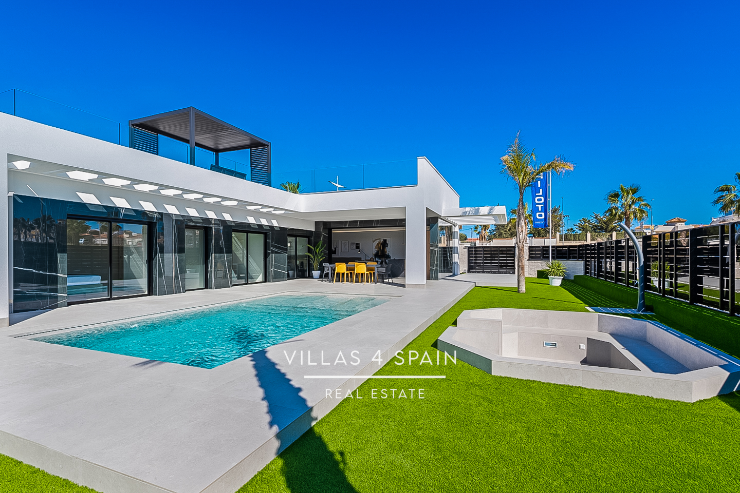 New Build - 3 Bed 2 Bath New Build Villa with private pool and parking in La Finca Golf Algorfa - CALLE ALMORADI - Alicante New Build - 3 Bed 2 Bath New Build Villa with private pool and parking in La Finca Golf Algorfa - CALLE ALMORADI - Alicante