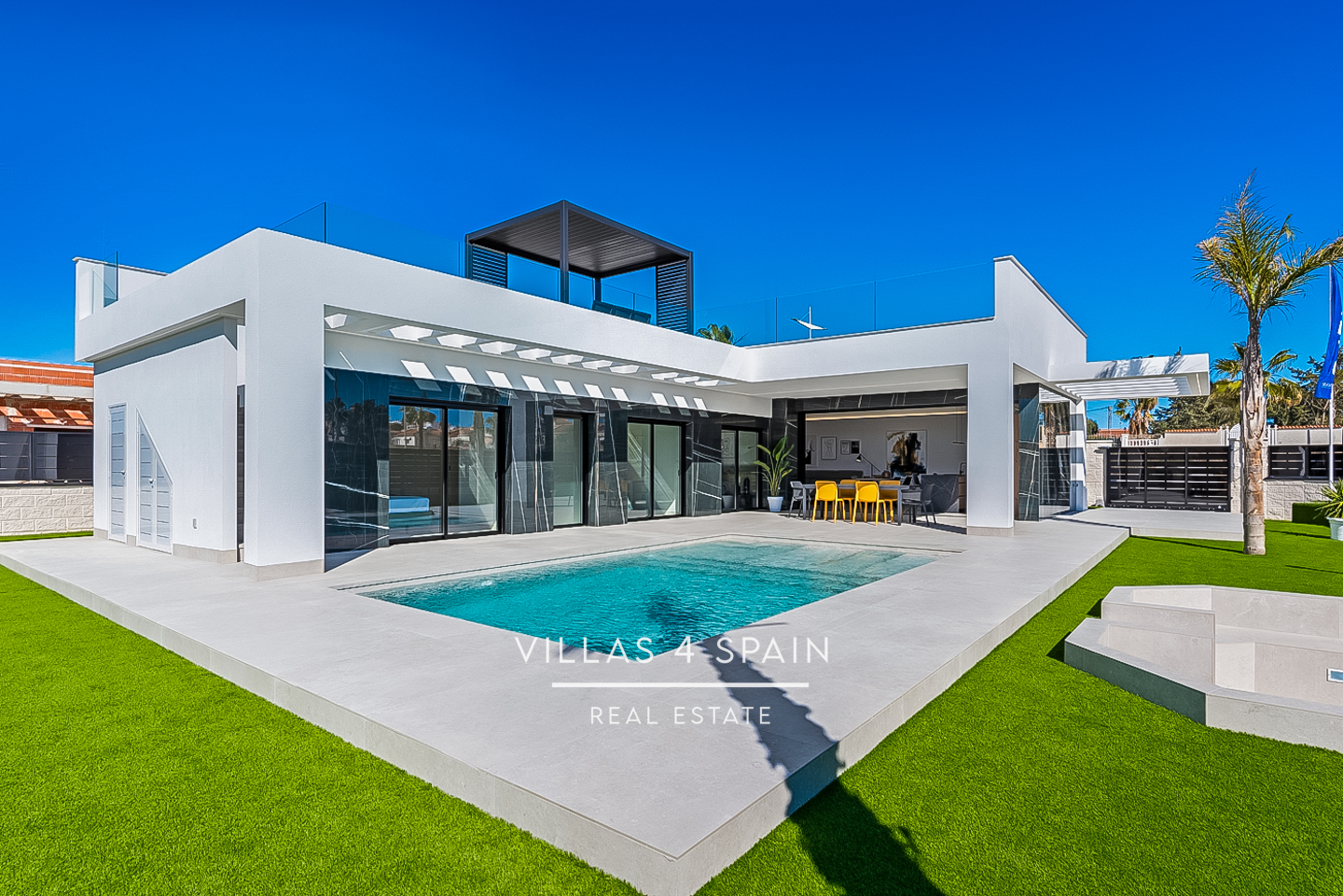 New Build - 3 Bed 2 Bath New Build Villa with private pool and parking in La Finca Golf Algorfa - CALLE ALMORADI - Alicante New Build - 3 Bed 2 Bath New Build Villa with private pool and parking in La Finca Golf Algorfa - CALLE ALMORADI - Alicante