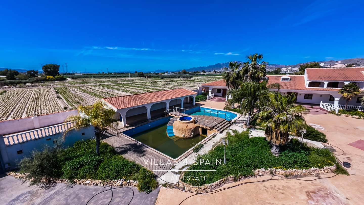Resale - 9 Bed 7 Bath Villa with Private Pool and large garden in Totana - Cmo de las Piezas Viejas - Murcia Resale - 9 Bed 7 Bath Villa with Private Pool and large garden in Totana - Cmo de las Piezas Viejas - Murcia