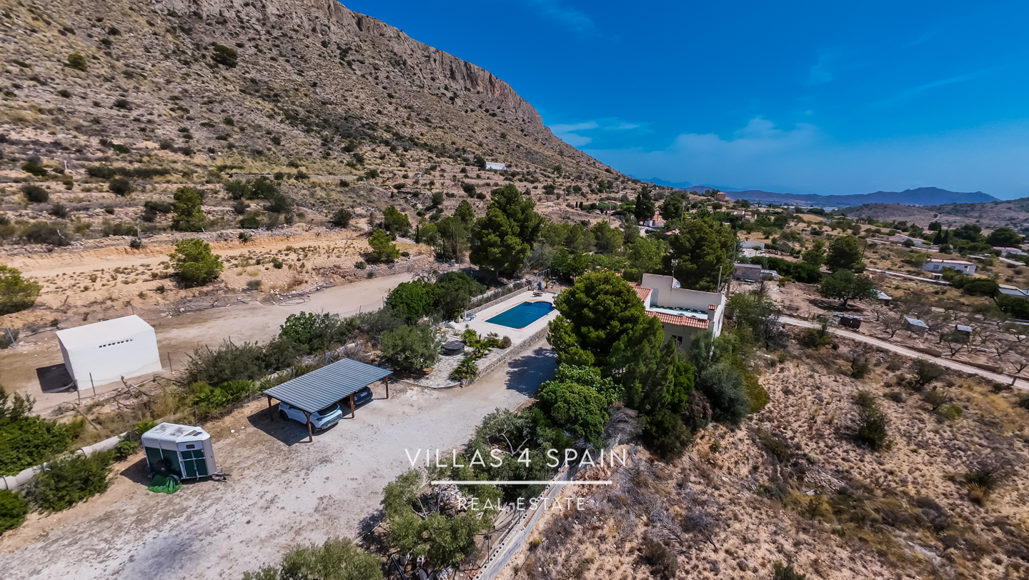 Resale - 3 Bed 2 Bath Villa with Equestrian facilities in Hondon de las Nieves Alicante - camino de los puertos solana 6 - Alicante Resale - 3 Bed 2 Bath Villa with Equestrian facilities in Hondon de las Nieves Alicante - camino de los puertos solana 6 - Alicante