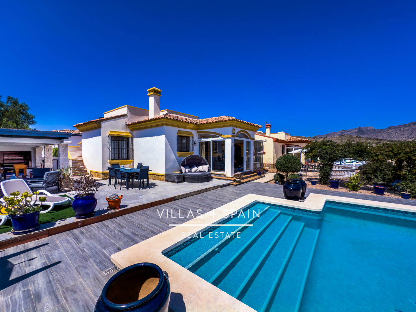 Resale - 2 Bed 2 Bath Renovated Villa with Private pool and parking in Hondon de los Frailes - av. de Alicante - Alicante Resale - 2 Bed 2 Bath Renovated Villa with Private pool and parking in Hondon de los Frailes - av. de Alicante - Alicante