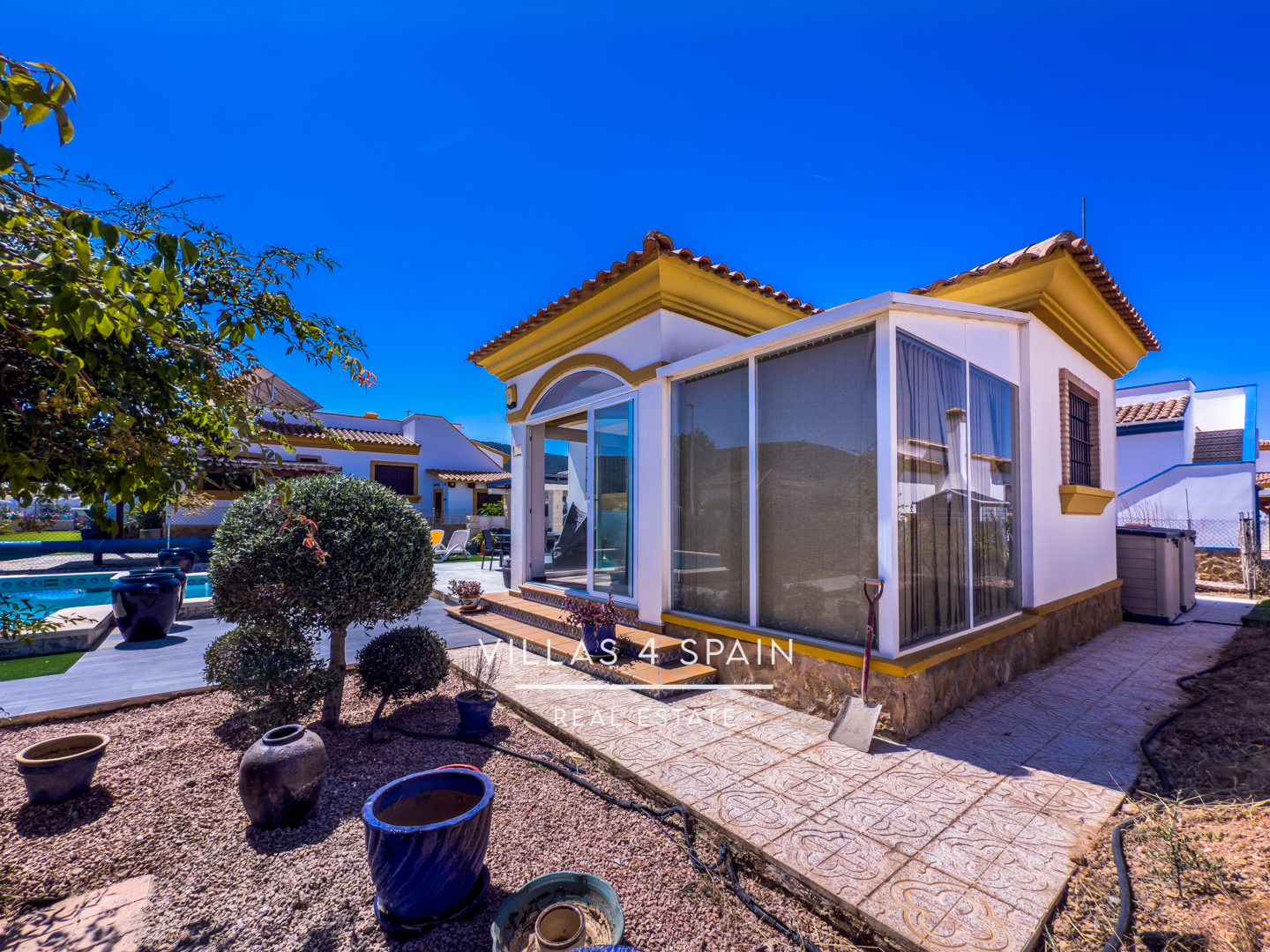 Resale - 2 Bed 2 Bath Renovated Villa with Private pool and parking in Hondon de los Frailes - av. de Alicante - Alicante Resale - 2 Bed 2 Bath Renovated Villa with Private pool and parking in Hondon de los Frailes - av. de Alicante - Alicante
