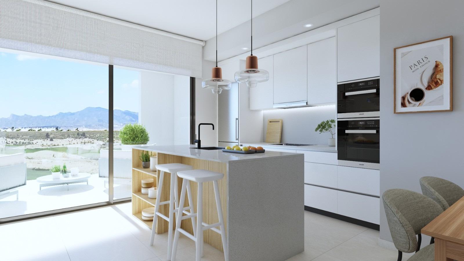 New Build - 2 Bedroom 2 Bathroom apartment in Alhama De Murcia - Condado De Alhama Golf Resort - Murcia New Build - 2 Bedroom 2 Bathroom apartment in Alhama De Murcia - Condado De Alhama Golf Resort - Murcia