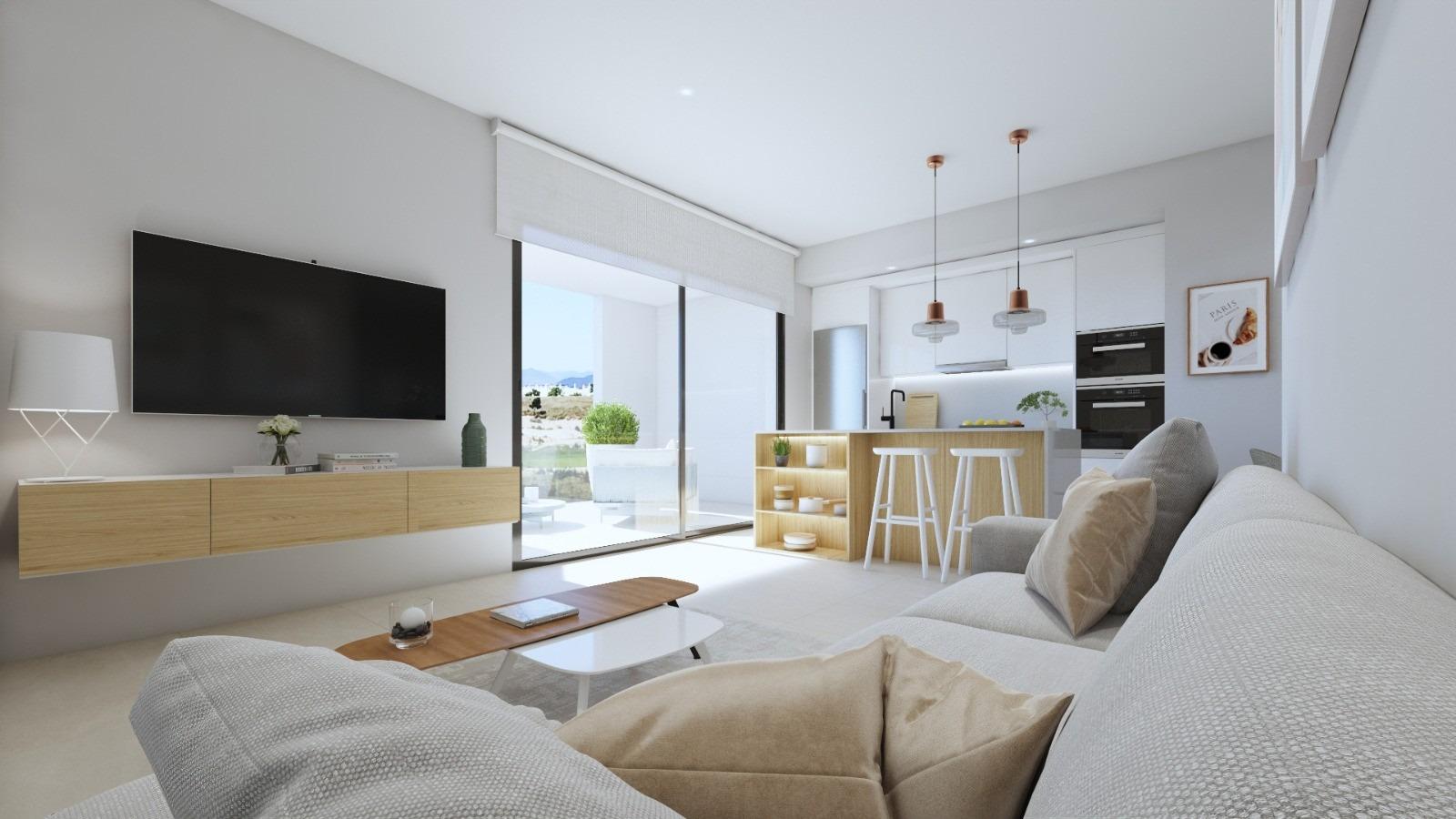 New Build - 2 Bedroom 2 Bathroom apartment in Alhama De Murcia - Condado De Alhama Golf Resort - Murcia New Build - 2 Bedroom 2 Bathroom apartment in Alhama De Murcia - Condado De Alhama Golf Resort - Murcia