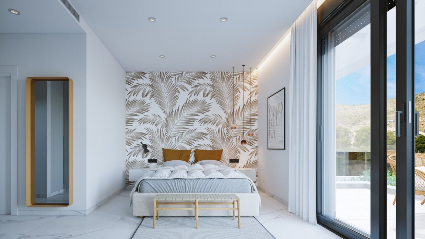 New Build - 4 Bedroom 4 Bathroom villa in Finestrat - Sierra Cortina - Alicante New Build - 4 Bedroom 4 Bathroom villa in Finestrat - Sierra Cortina - Alicante