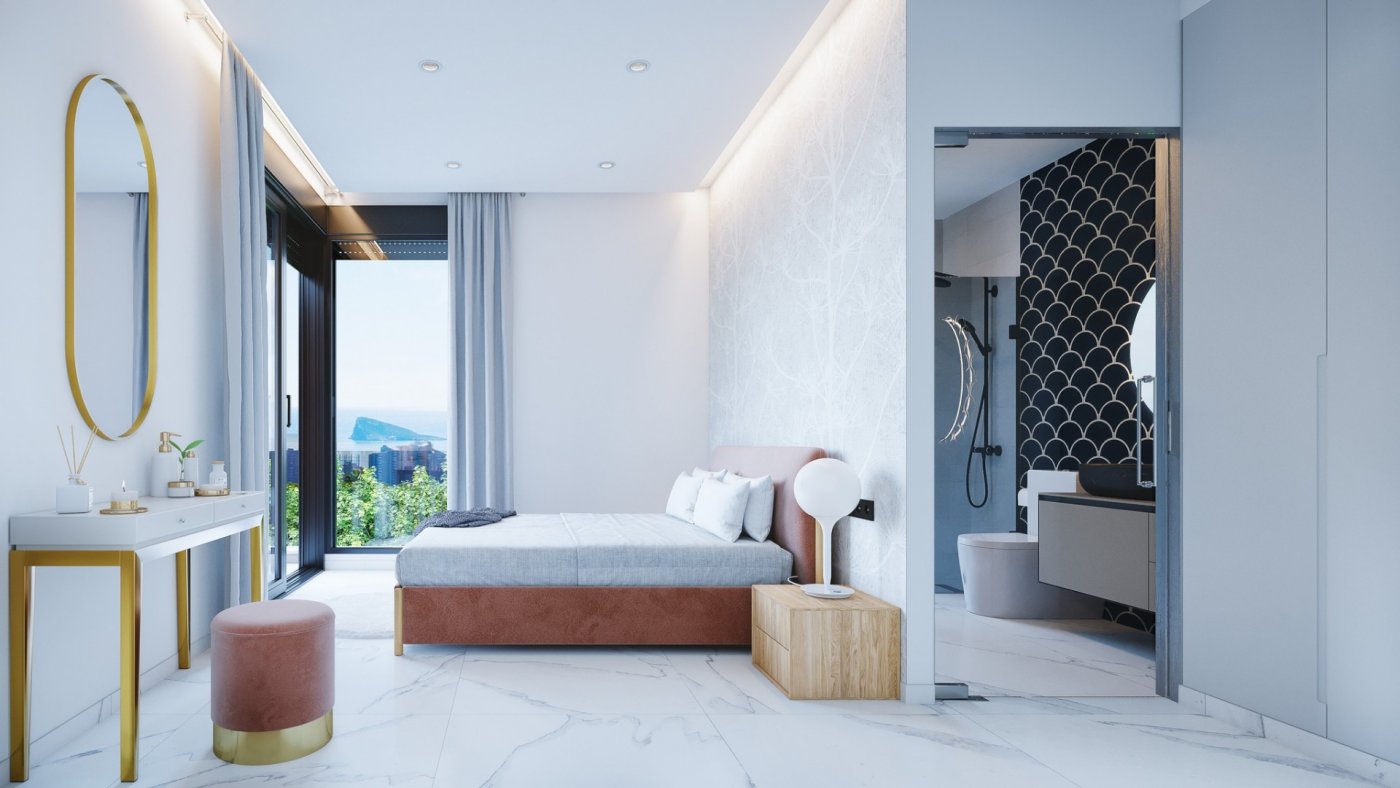 New Build - 4 Bedroom 4 Bathroom villa in Finestrat - Sierra Cortina - Alicante New Build - 4 Bedroom 4 Bathroom villa in Finestrat - Sierra Cortina - Alicante
