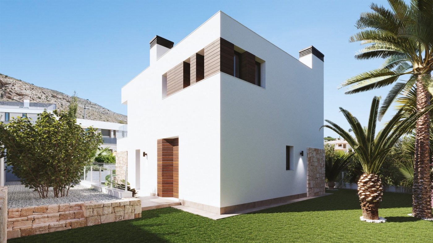 New Build - 4 Bedroom 4 Bathroom villa in Finestrat - Sierra Cortina - Alicante New Build - 4 Bedroom 4 Bathroom villa in Finestrat - Sierra Cortina - Alicante