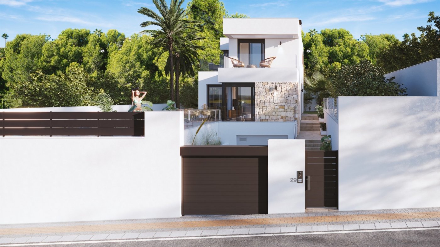 New Build - 4 Bedroom 4 Bathroom villa in Finestrat - Sierra Cortina - Alicante New Build - 4 Bedroom 4 Bathroom villa in Finestrat - Sierra Cortina - Alicante