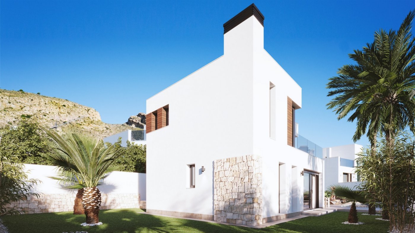 New Build - 4 Bedroom 4 Bathroom villa in Finestrat - Sierra Cortina - Alicante New Build - 4 Bedroom 4 Bathroom villa in Finestrat - Sierra Cortina - Alicante