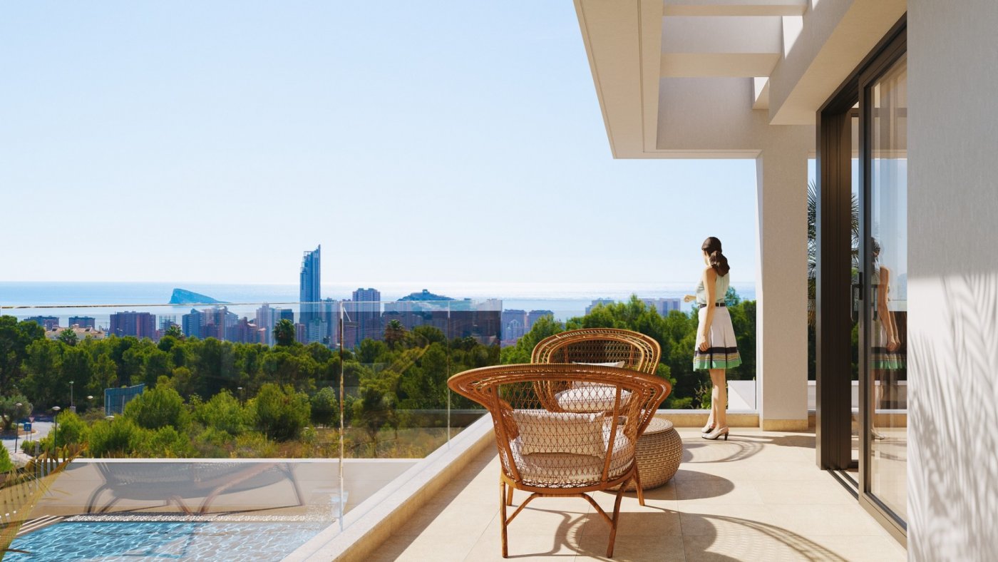New Build - 4 Bedroom 4 Bathroom villa in Finestrat - Sierra Cortina - Alicante New Build - 4 Bedroom 4 Bathroom villa in Finestrat - Sierra Cortina - Alicante