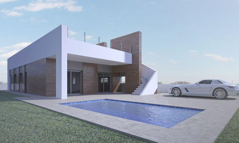 New Build - 3 Bedroom 2 Bathroom villa in Aspe - Centro - Alicante New Build - 3 Bedroom 2 Bathroom villa in Aspe - Centro - Alicante