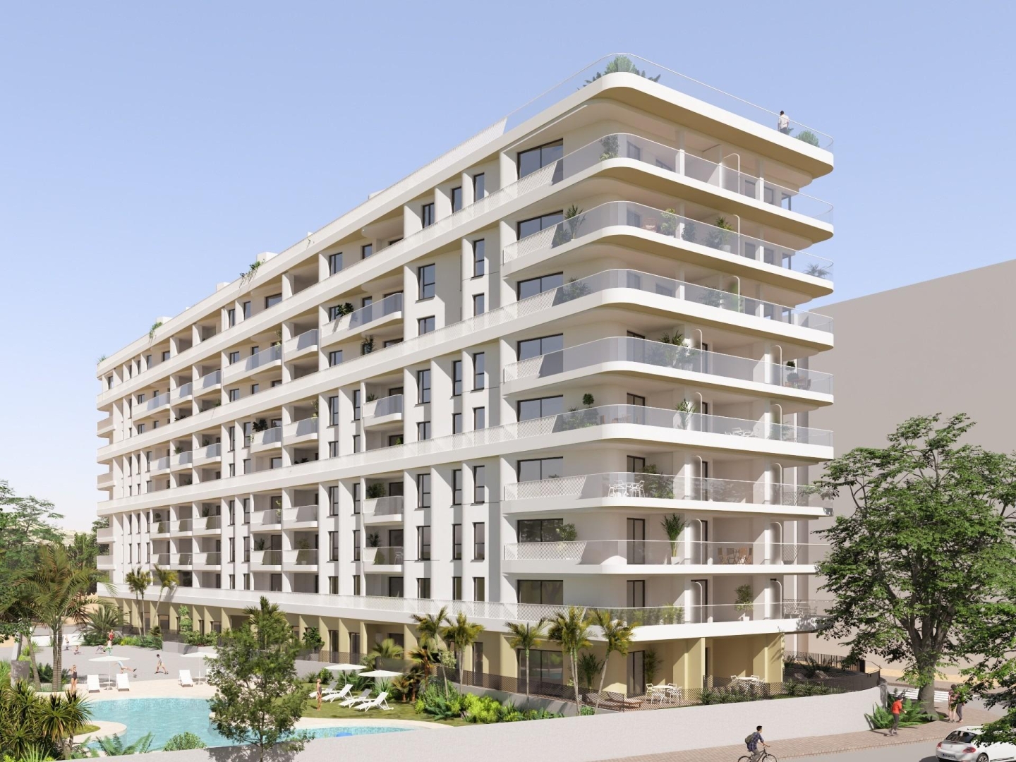 2 Bedroom 2 Bathroom penthouse in Villajoyosa