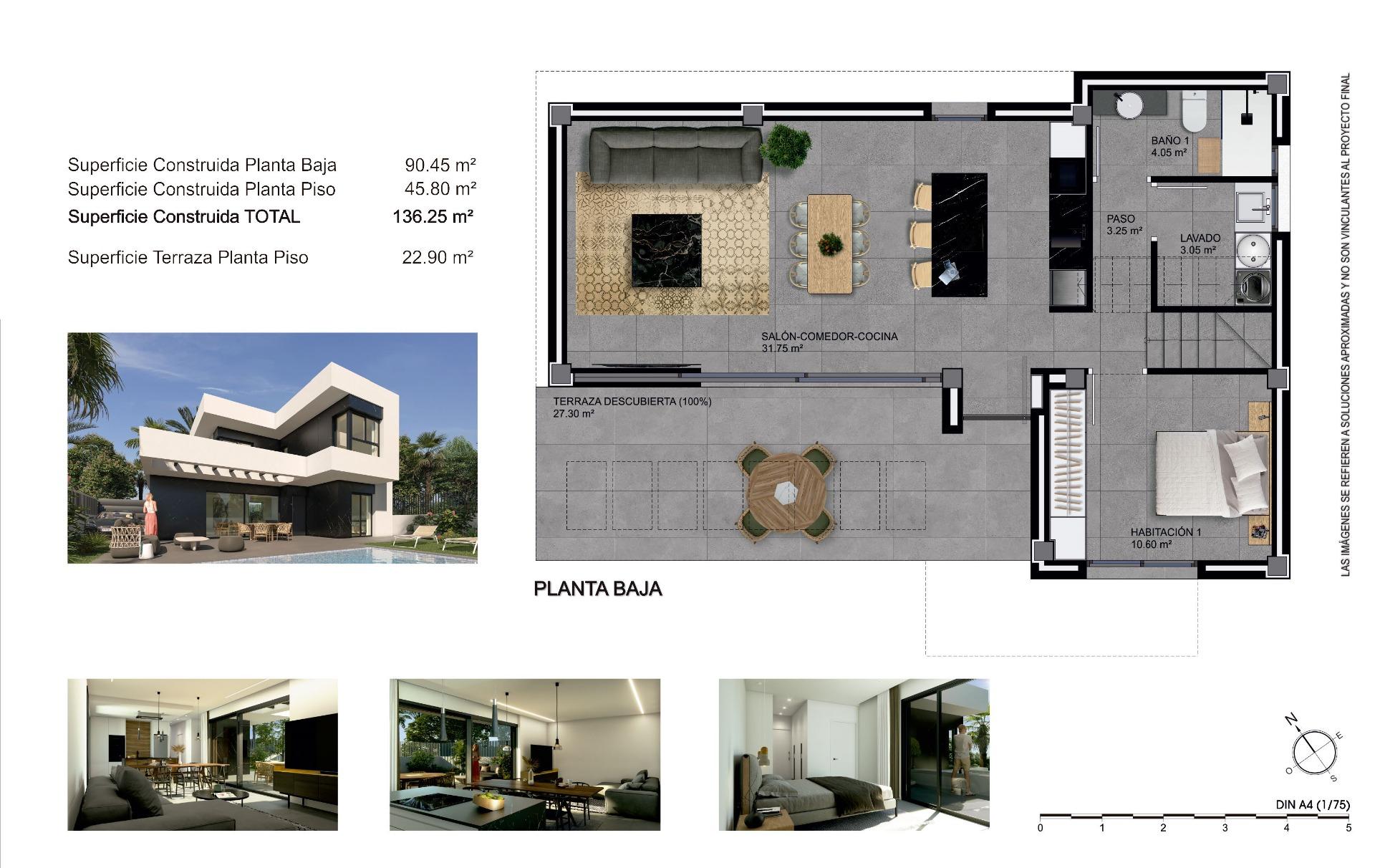 New Build - 3 Bedroom 3 Bathroom villa in Rojales - Benimar - Alicante New Build - 3 Bedroom 3 Bathroom villa in Rojales - Benimar - Alicante