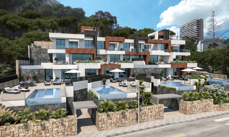New Build - 3 Bedroom 2 Bathroom penthouse in Benidorm - Poniente - Alicante New Build - 3 Bedroom 2 Bathroom penthouse in Benidorm - Poniente - Alicante