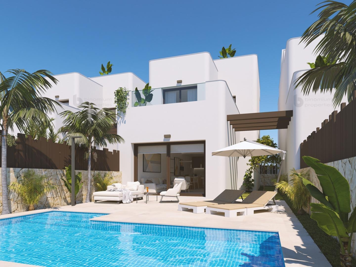 3 Bedroom 3 Bathroom villa in Pilar de La Horadada