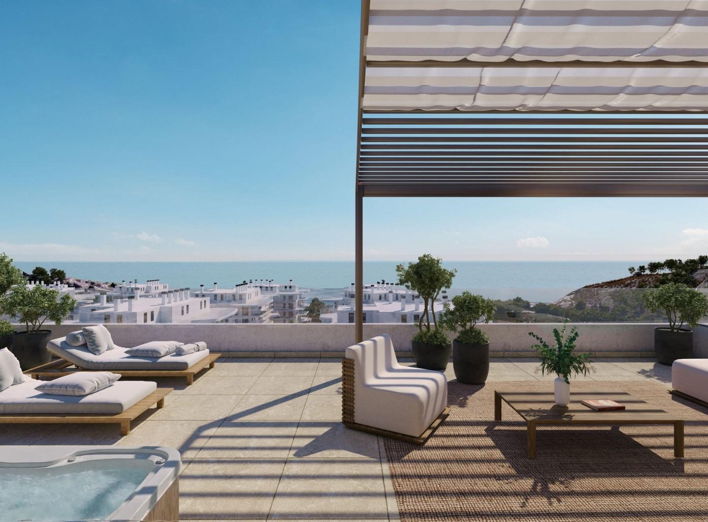4 Bedroom 3 Bathroom penthouse in Villajoyosa