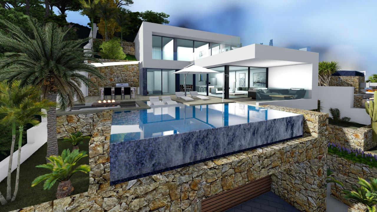 New Build - 4 Bedroom 5 Bathroom villa in Calpe - Maryvilla - Alicante New Build - 4 Bedroom 5 Bathroom villa in Calpe - Maryvilla - Alicante