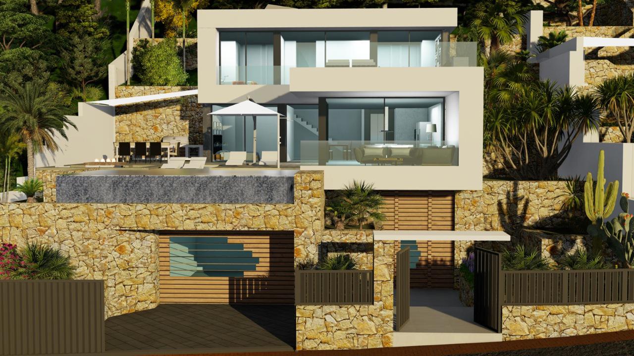 New Build - 4 Bedroom 5 Bathroom villa in Calpe - Maryvilla - Alicante New Build - 4 Bedroom 5 Bathroom villa in Calpe - Maryvilla - Alicante