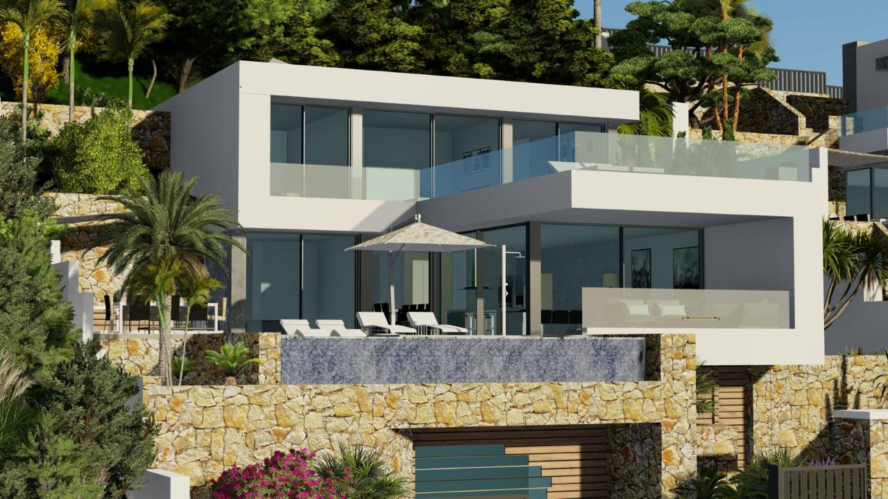 New Build - 4 Bedroom 5 Bathroom villa in Calpe - Maryvilla - Alicante New Build - 4 Bedroom 5 Bathroom villa in Calpe - Maryvilla - Alicante