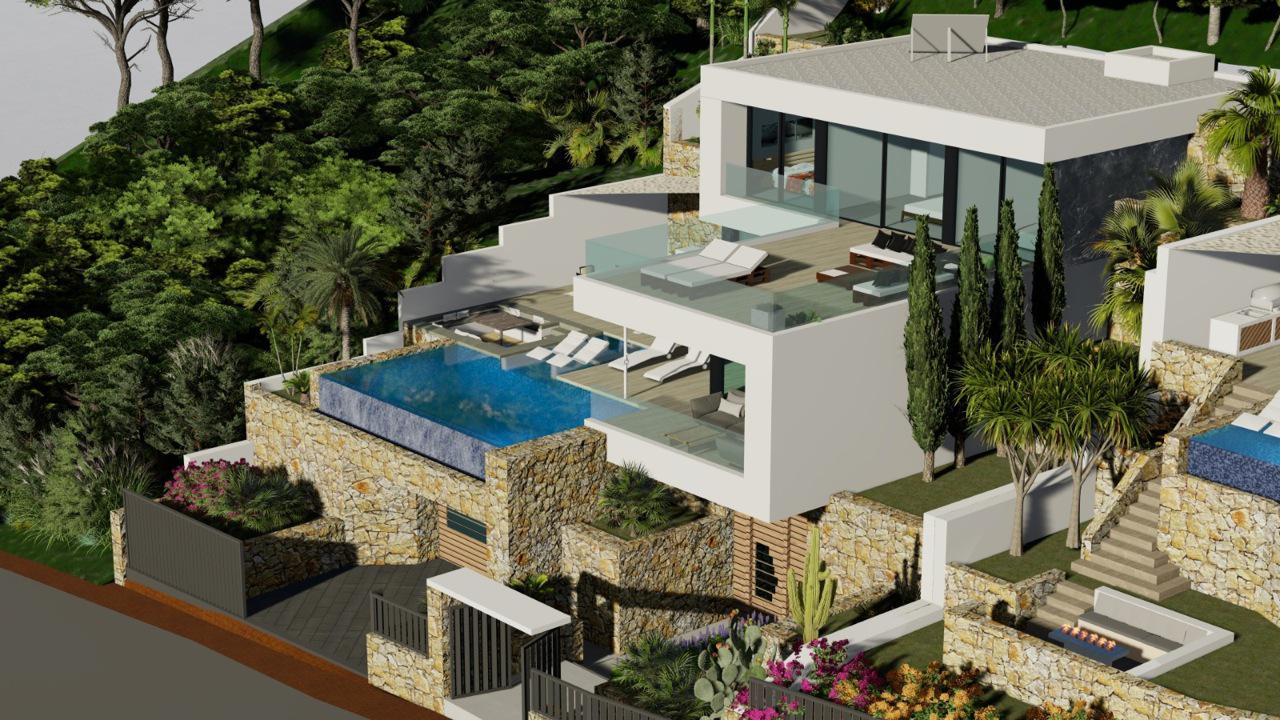 New Build - 4 Bedroom 5 Bathroom villa in Calpe - Maryvilla - Alicante New Build - 4 Bedroom 5 Bathroom villa in Calpe - Maryvilla - Alicante