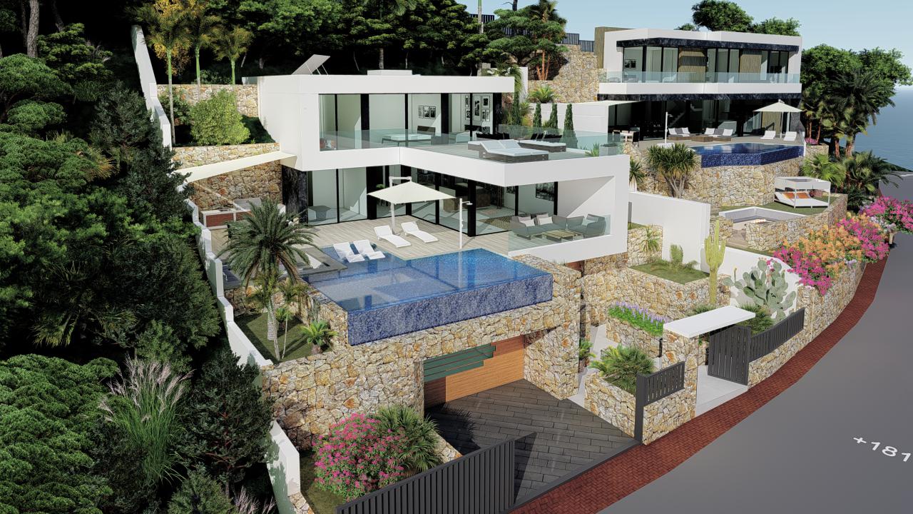 New Build - 4 Bedroom 5 Bathroom villa in Calpe - Maryvilla - Alicante New Build - 4 Bedroom 5 Bathroom villa in Calpe - Maryvilla - Alicante