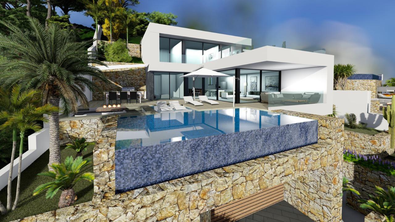 New Build - 4 Bedroom 5 Bathroom villa in Calpe - Maryvilla - Alicante New Build - 4 Bedroom 5 Bathroom villa in Calpe - Maryvilla - Alicante