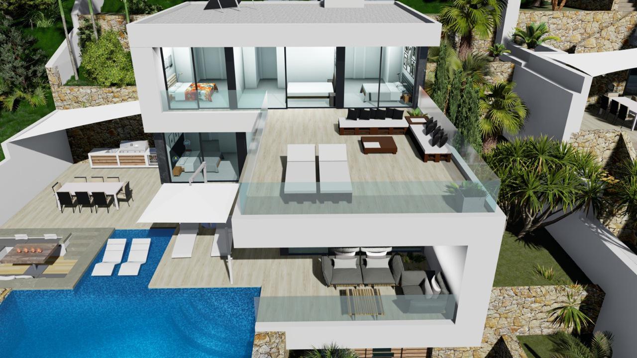 New Build - 4 Bedroom 5 Bathroom villa in Calpe - Maryvilla - Alicante New Build - 4 Bedroom 5 Bathroom villa in Calpe - Maryvilla - Alicante