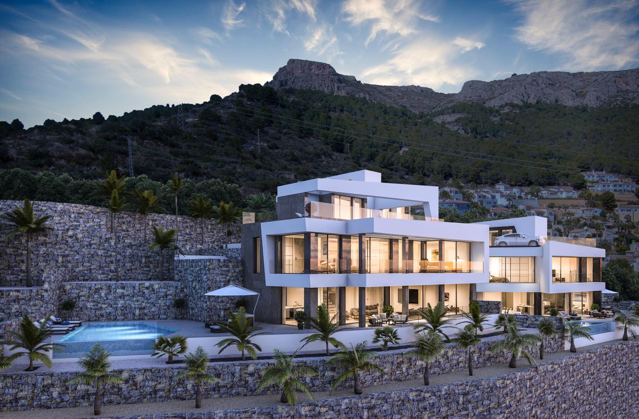 New Build - 4 Bedroom 6 Bathroom villa in Calpe - Cucarres - Alicante New Build - 4 Bedroom 6 Bathroom villa in Calpe - Cucarres - Alicante