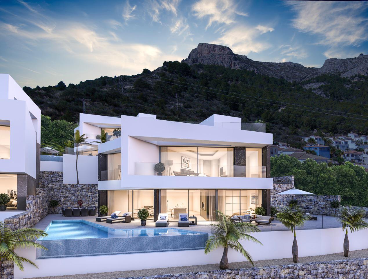 New Build - 4 Bedroom 6 Bathroom villa in Calpe - Cucarres - Alicante New Build - 4 Bedroom 6 Bathroom villa in Calpe - Cucarres - Alicante
