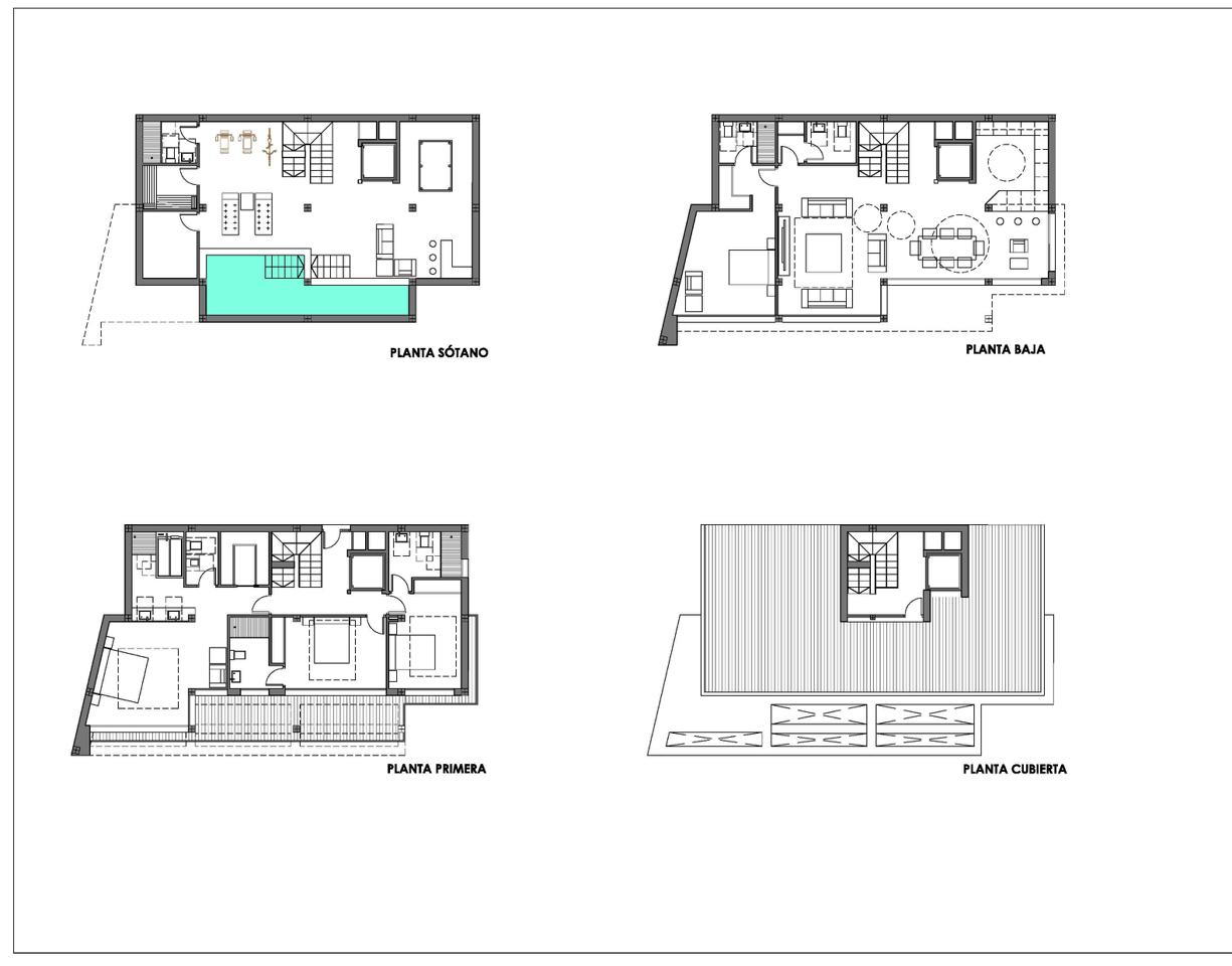 New Build - 4 Bedroom 6 Bathroom villa in Calpe - Cucarres - Alicante New Build - 4 Bedroom 6 Bathroom villa in Calpe - Cucarres - Alicante