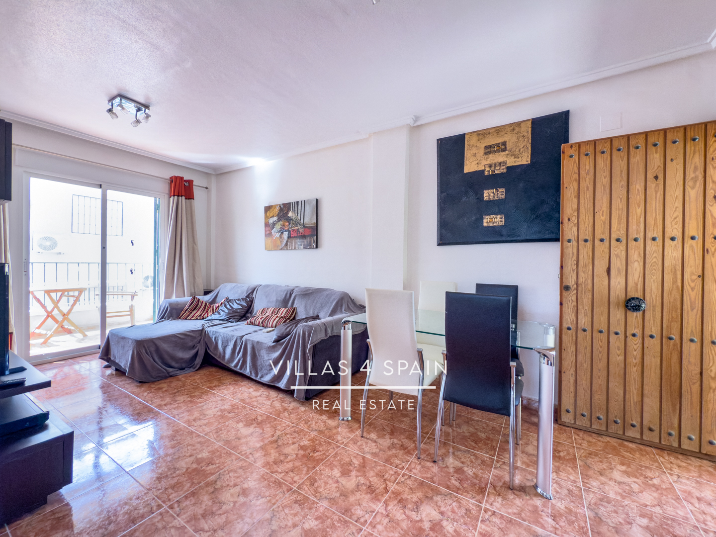 Resale - 2 Bed 1 Bath Corner Apartment in Algorfa with community pool - calle antonio machado - Alicante Resale - 2 Bed 1 Bath Corner Apartment in Algorfa with community pool - calle antonio machado - Alicante