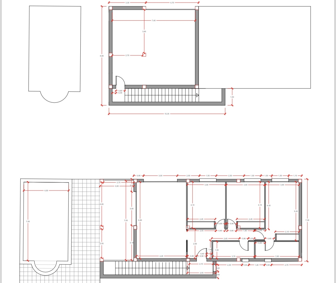 Resale - Copy: 3 bedroom 2 bathroom  build villa with pool and garage - camino del Prado - Alicante
