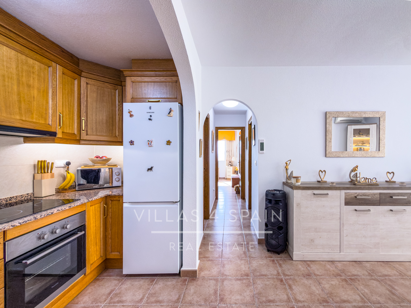 Resale - 2 Bed 2 bath villa with roof terrace & community pool in Fortuna - calle cam. de cieza  - Murcia