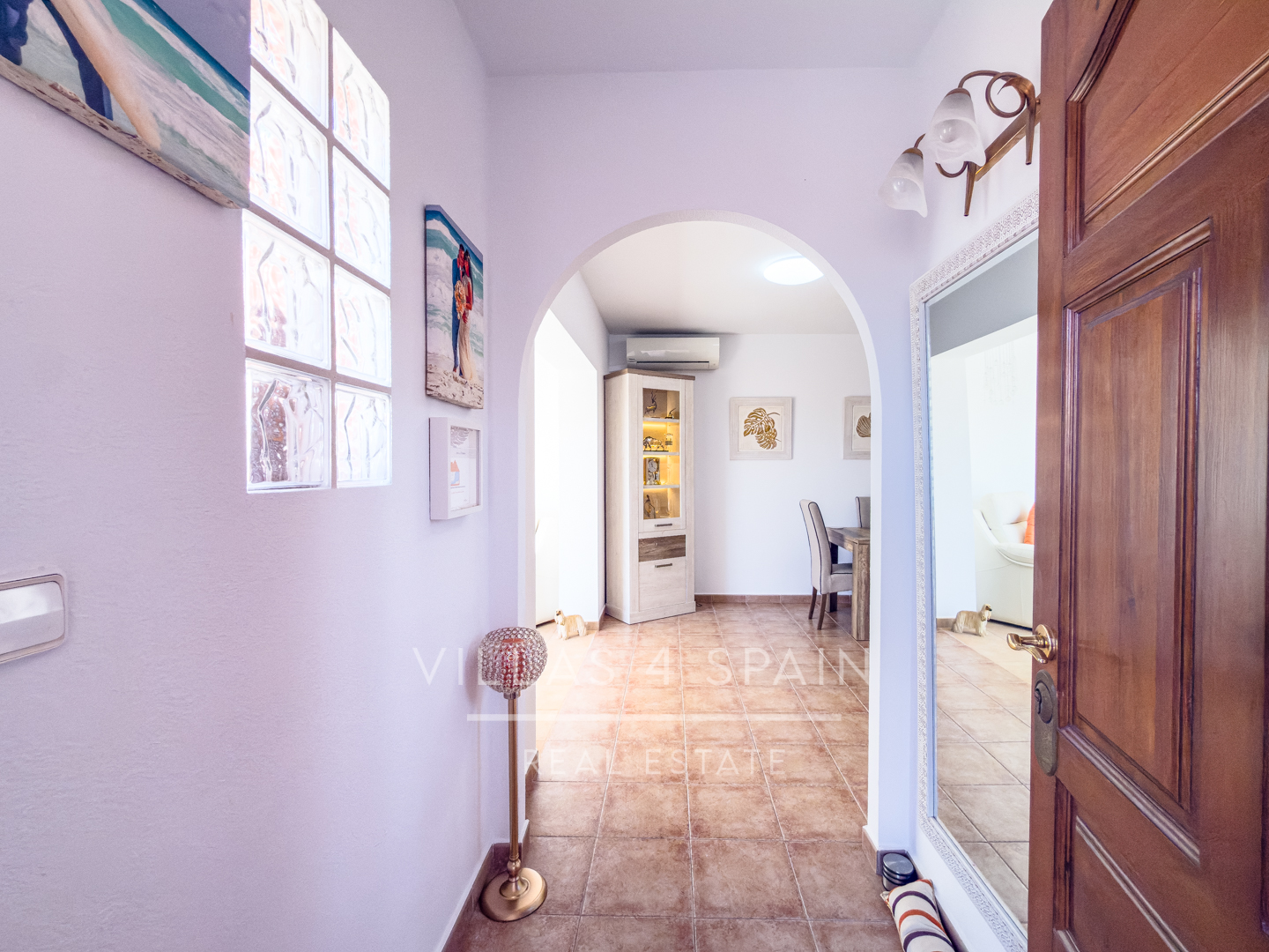Resale - 2 Bed 2 bath villa with roof terrace & community pool in Fortuna - calle cam. de cieza  - Murcia