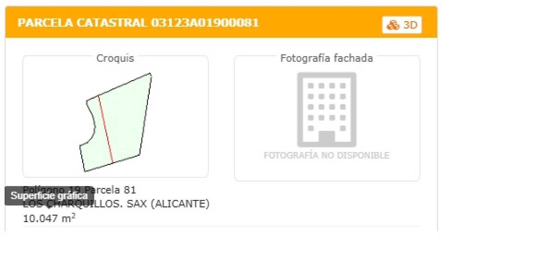 Resale - Land in Sax -  - Alicante
