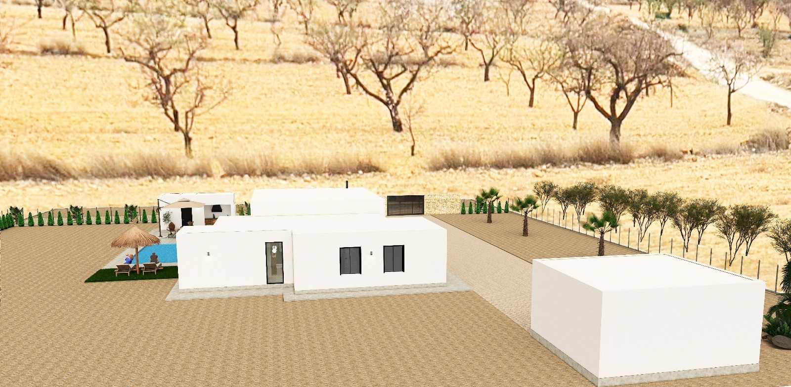 Resale - 3 Bedroom 2 Bathroom Villa in Pinoso -  - Alicante