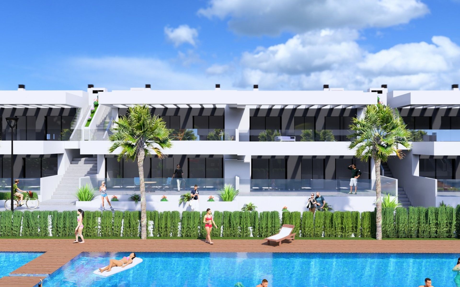 Resale - 2 Bedroom 2 Bathroom Apartment in Algorfa -  - Alicante