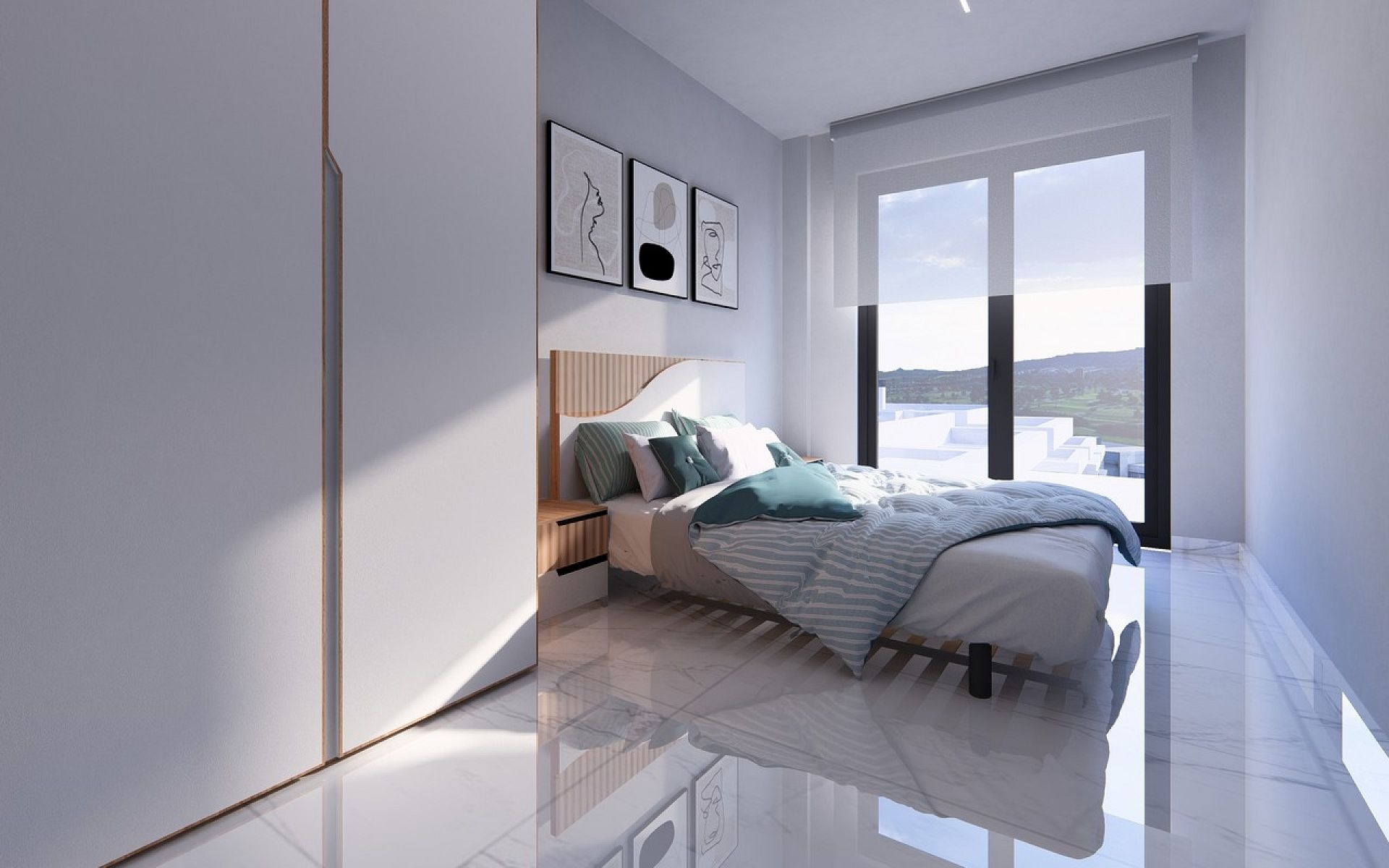 Resale - 2 Bedroom 2 Bathroom Apartment in Algorfa -  - Alicante