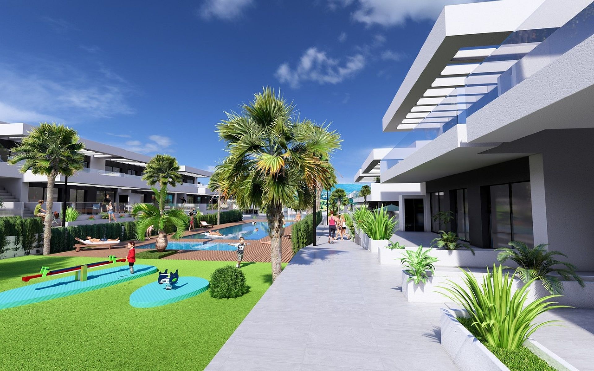 Resale - 2 Bedroom 2 Bathroom Apartment in Algorfa -  - Alicante