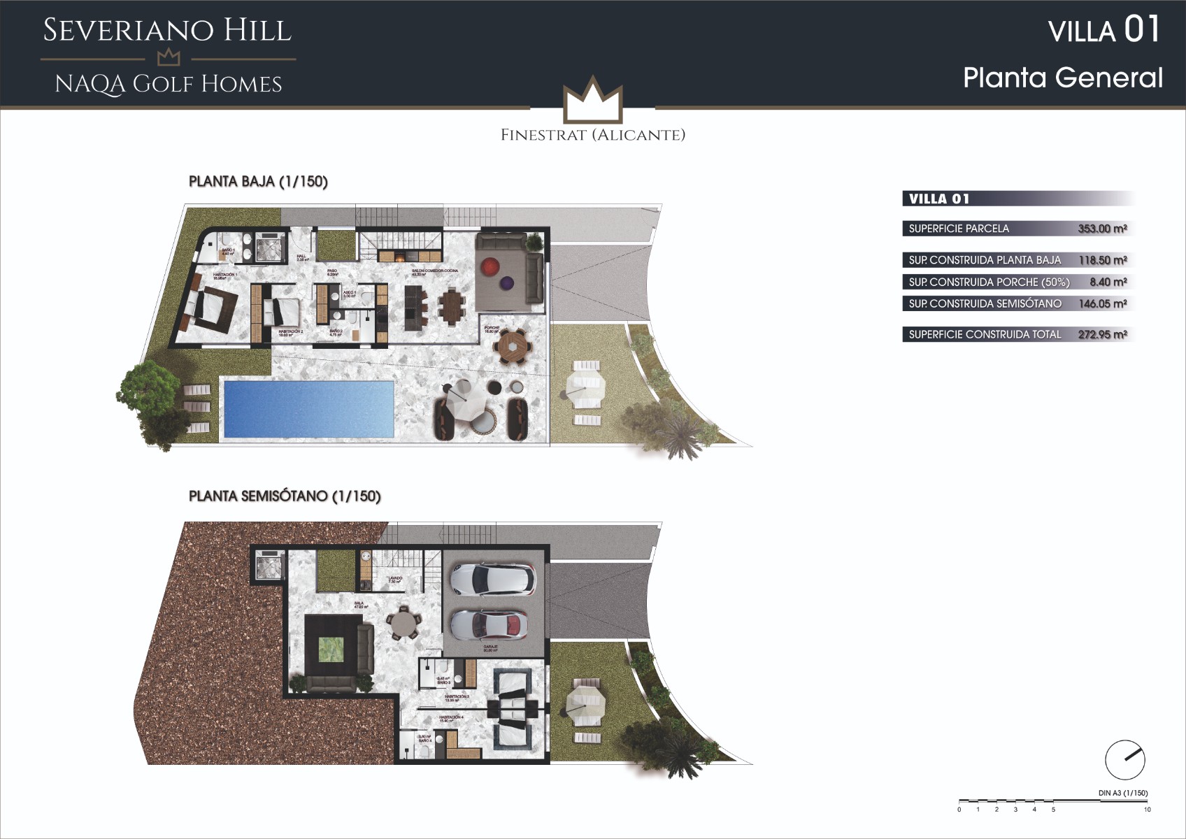 Resale - 4 Bedroom 5 Bathroom Villa in Finestrat - , Finestrat, Alicante, Spain - Alicante