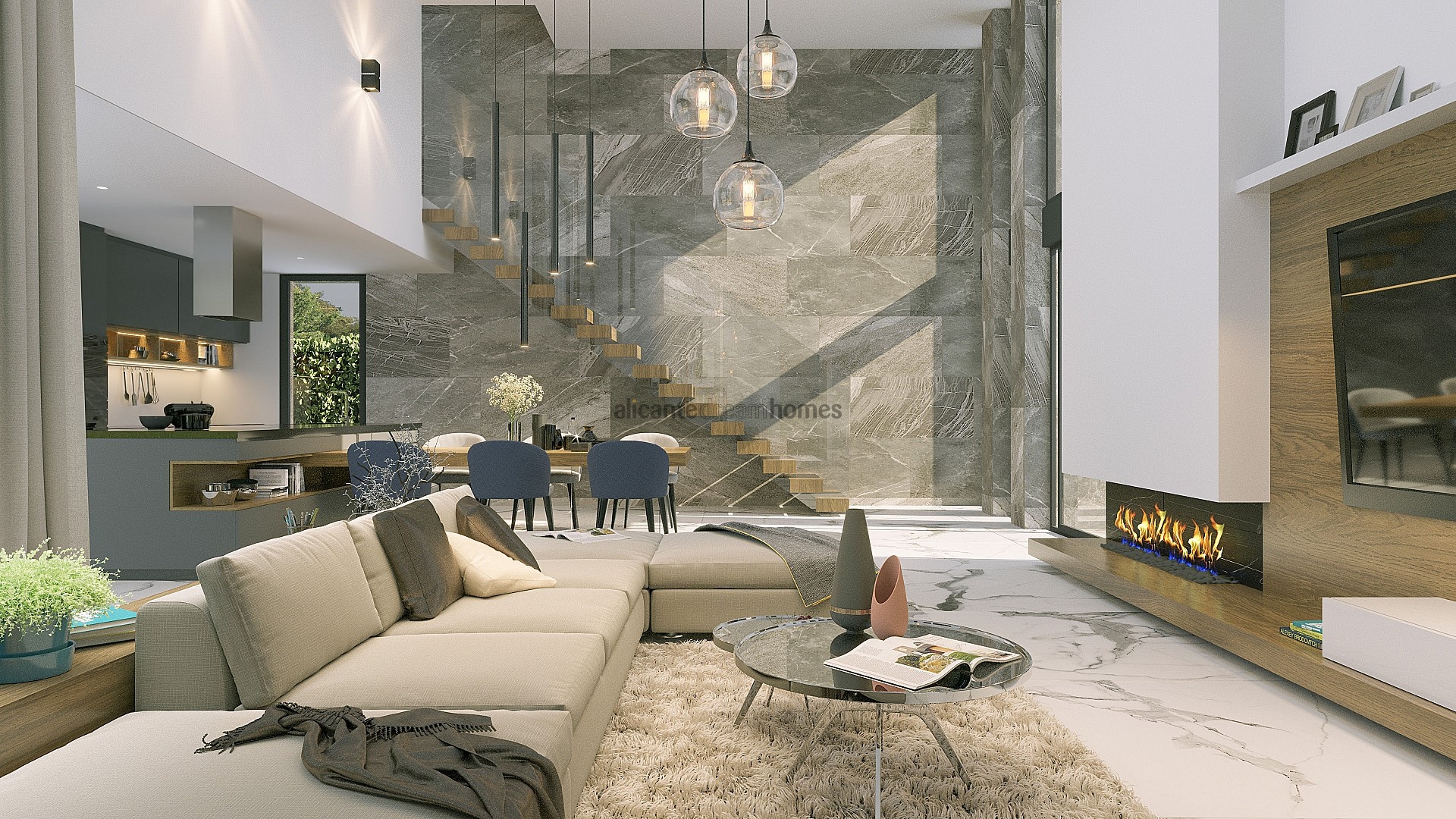 Resale - 4 Bedroom 3 Bathroom Villa in Ciudad Quesada -  - Alicante