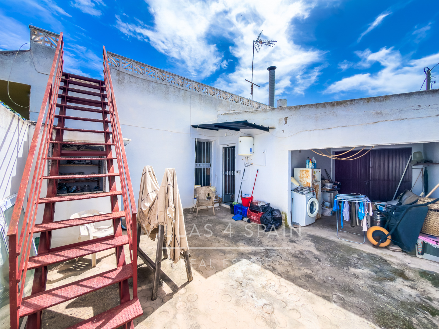Resale - 2 Bed 1 Bath Country Villa with roof terrace in Los Periquitos Fortuna, Santomera - camino de las cuerdas - Murcia