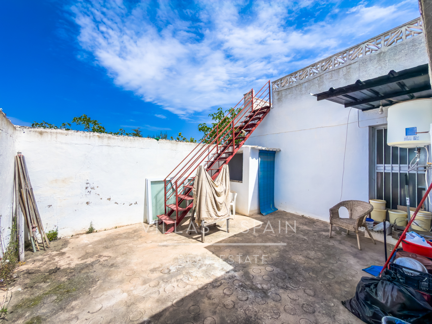 Resale - 2 Bed 1 Bath Country Villa with roof terrace in Los Periquitos Fortuna, Santomera - camino de las cuerdas - Murcia
