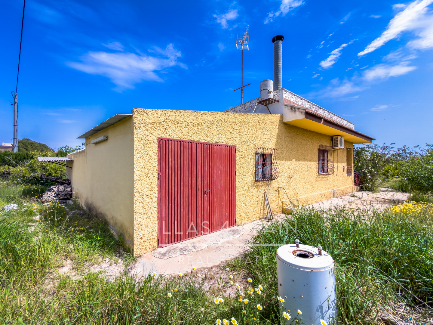 Resale - 2 Bed 1 Bath Country Villa with roof terrace in Los Periquitos Fortuna, Santomera - camino de las cuerdas - Murcia