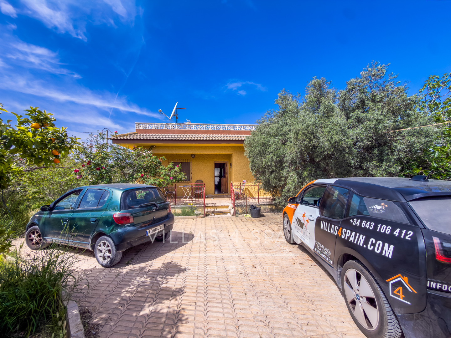 Resale - 2 Bed 1 Bath Country Villa with roof terrace in Los Periquitos Fortuna, Santomera - camino de las cuerdas - Murcia