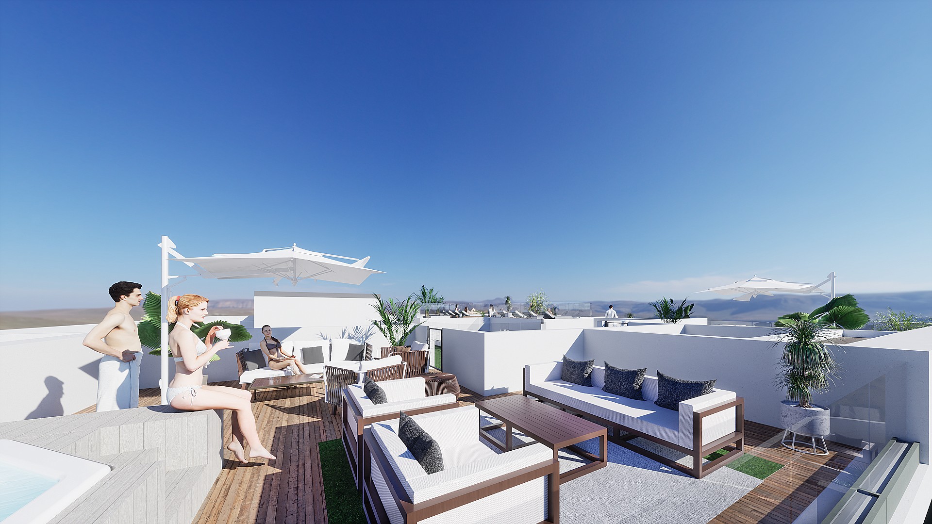 Resale - 2 Bedroom 2 Bathroom Apartment in Torrevieja -  - Alicante