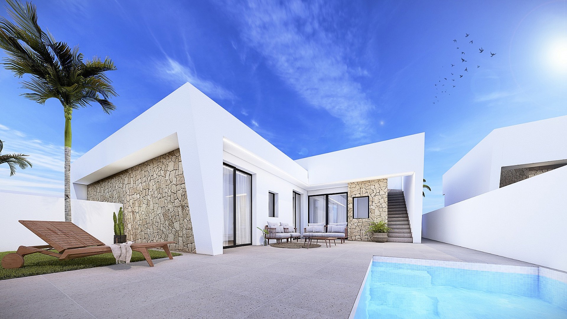 Sold - 3 Bedroom 2 Bathroom Villa in Roldan -  - Murcia