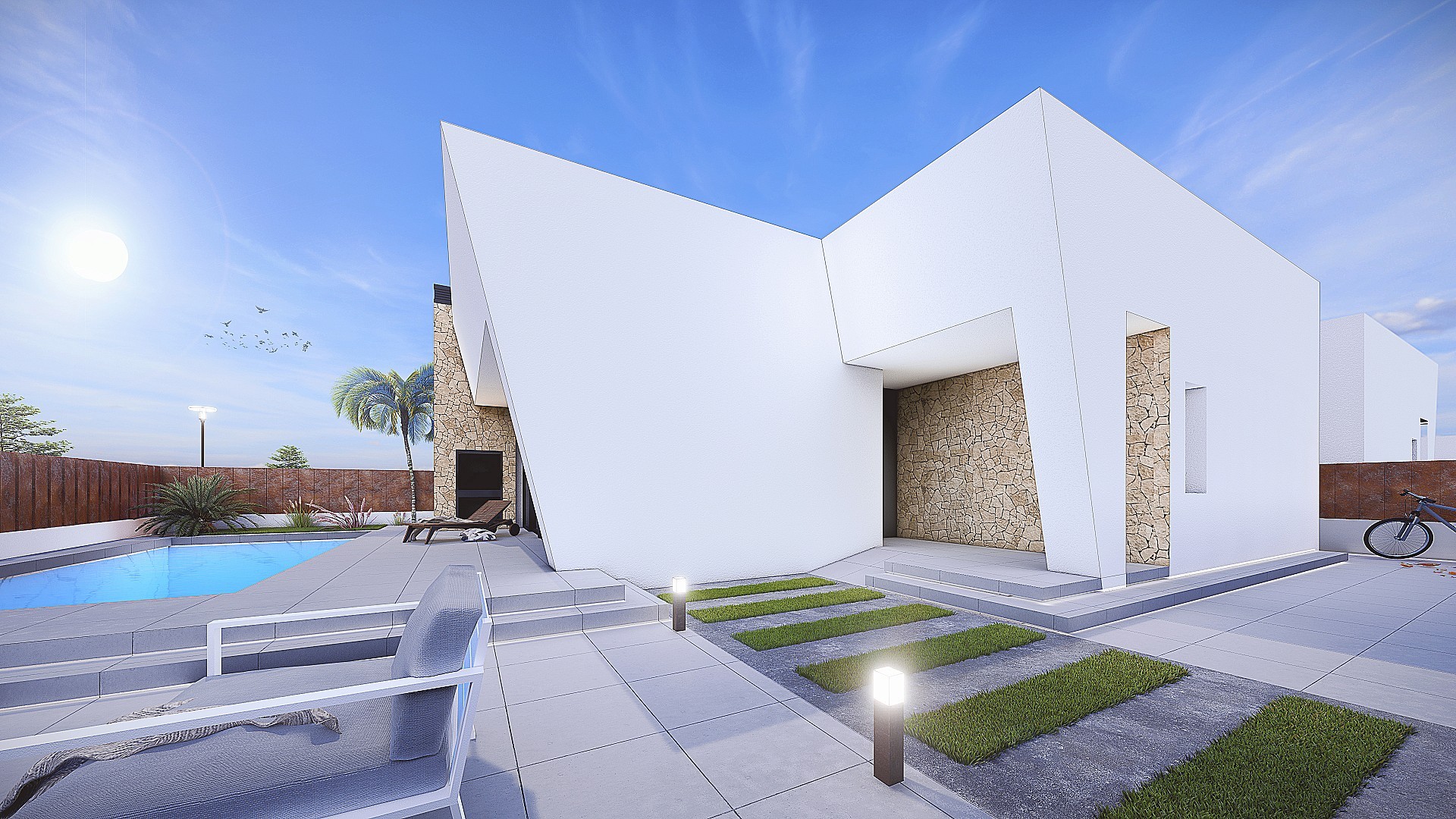Sold - 3 Bedroom 2 Bathroom Villa in San Pedro del Pinatar -  - Murcia